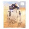 Star Wars; Artoo Aggretsuko Comics Silk Touch Throw Blanket; 50" x 60"