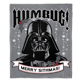 Star Wars; Merry Sithmas Aggretsuko Comics Silk Touch Throw Blanket; 50" x 60"