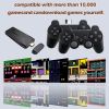Wireless Retro Game Console; Plug & Play Video TV Game Stick With 10000+ Games Built-in; 64G; 9 Emulators; 4K HDMI Output For TV With Dual 2.4G Wirele