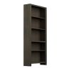 BridgevineHome Fully Assembled 72" Brown Bookshelf