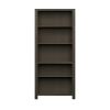 BridgevineHome Fully Assembled 72" Brown Bookshelf