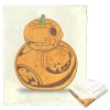 Star Wars; Pumpkinfied BB-8 Aggretsuko Comics Silk Touch Throw Blanket; 50" x 60"