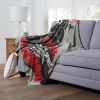 Star Wars; Disturbed Xmas Aggretsuko Comics Silk Touch Throw Blanket; 50" x 60"