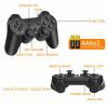 Wireless Retro Game Console; Plug & Play Video TV Game Stick With 10000+ Games Built-in; 64G; 9 Emulators; 4K HDMI Output For TV With Dual 2.4G Wirele