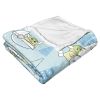 Star Wars: The Mandalorian; Winter Wonderland Aggretsuko Comics Silk Touch Throw Blanket; 50" x 60"