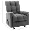Recliner Light Gray Fabric