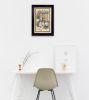 "Another Day in Paradise" By Mary June, Printed Wall Art, Ready To Hang Framed Poster, Black Frame