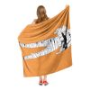 Star Wars; Mummy Trooper Aggretsuko Comics Silk Touch Throw Blanket; 50" x 60"