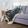 Star Wars: The Mandalorian; Luke and the Child Aggretsuko Comics Silk Touch Throw Blanket; 50" x 60"