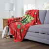Star Wars: The Mandalorian; Merry Force Aggretsuko Comics Silk Touch Throw Blanket; 50" x 60"