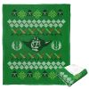 Star Wars; Yoda Xmas Sweater Aggretsuko Comics Silk Touch Throw Blanket; 50" x 60"