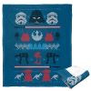 Star Wars; Vader Xmas Sweater Aggretsuko Comics Silk Touch Throw Blanket; 50" x 60"