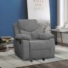 ACME Kalen Glider Recliner, Gray Chenille 55442