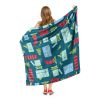 Star Wars: The Mandalorian; Best Present Ever Aggretsuko Comics Silk Touch Throw Blanket; 50" x 60"