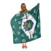 Star Wars: The Mandalorian; Galaxy's Greetings Aggretsuko Comics Silk Touch Throw Blanket; 50" x 60"