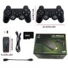 Wireless Retro Game Console; Plug & Play Video TV Game Stick With 10000+ Games Built-in; 64G; 9 Emulators; 4K HDMI Output For TV With Dual 2.4G Wirele