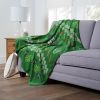 Star Wars; Yoda Xmas Sweater Aggretsuko Comics Silk Touch Throw Blanket; 50" x 60"