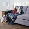 DC Comics Batman Silk Touch Throw Blanket, 50" x 60", Breaking Glass