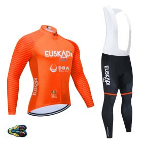 Men'S Long-Sleeved Cycling Wear, Mountain Bike Suit (Option: A-XL)