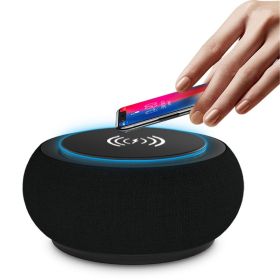 Wireless Bluetooth Speaker Loud Volume Subwoofer Dual Speakers (Option: Black-Touch version 10W speaker)