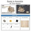 Robotime ROKR 3D Wooden Puzzle Marble Race Run Maze Balls Track Coaster Model Building Kits Toys for Children Drop Shipping